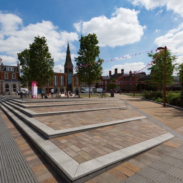 Jubilee Square, Leicester GreenBlue Urban