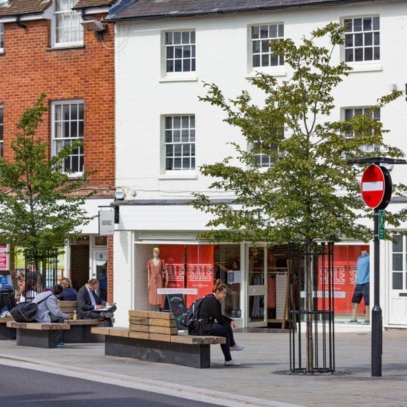 Wokingham Market Place GreenBlue Urban