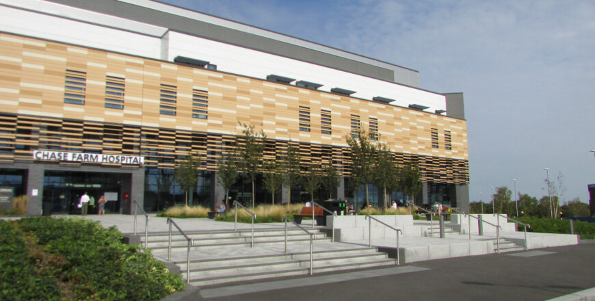 Chase Farm Hospital, Enfield - GreenBlue Urban