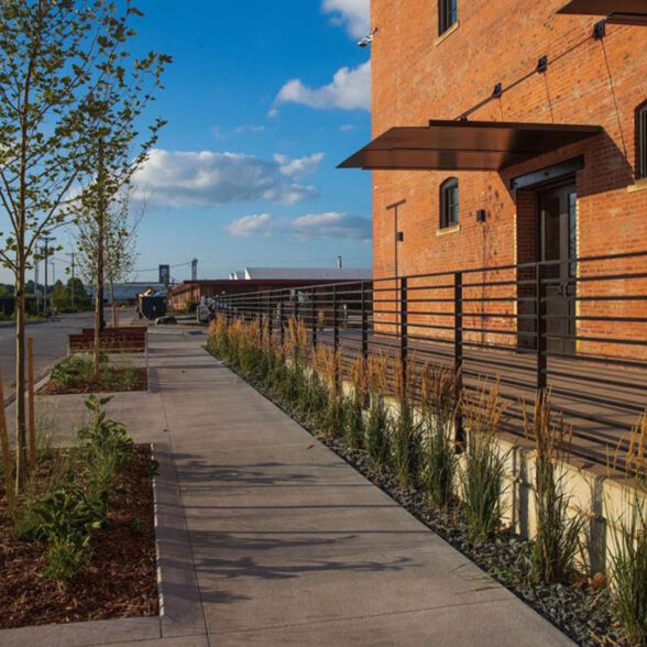 Ashton Building, Millwork Commons GreenBlue Urban