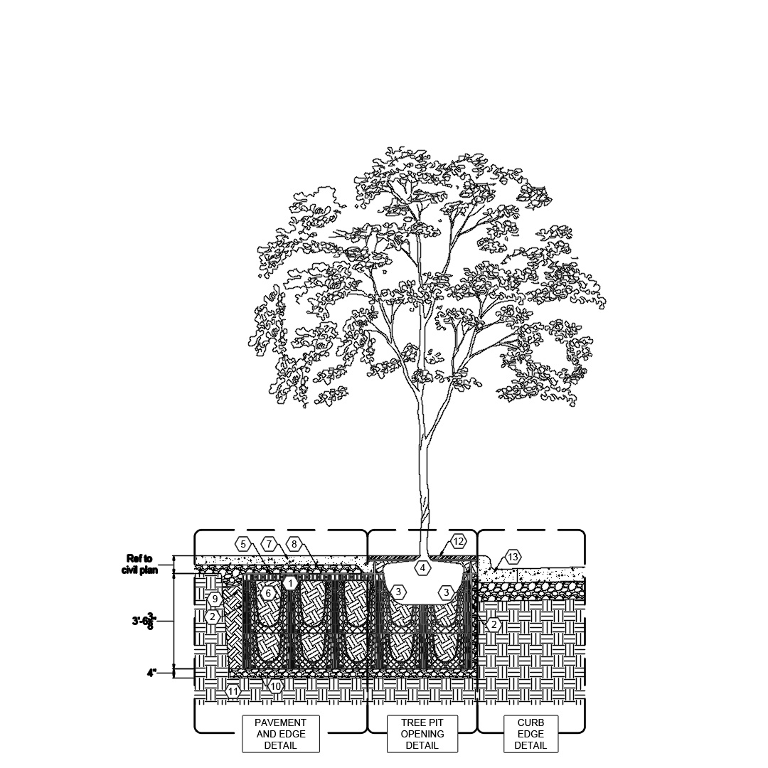 ArborSystem Tree Pit Package 800-40