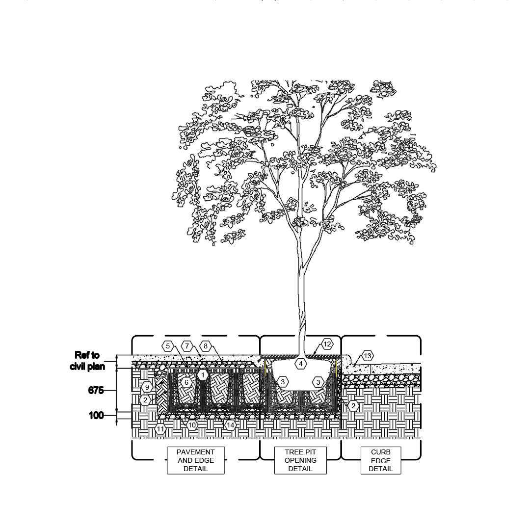 ArborSystem AirForm Tree Pit Package 15-600
